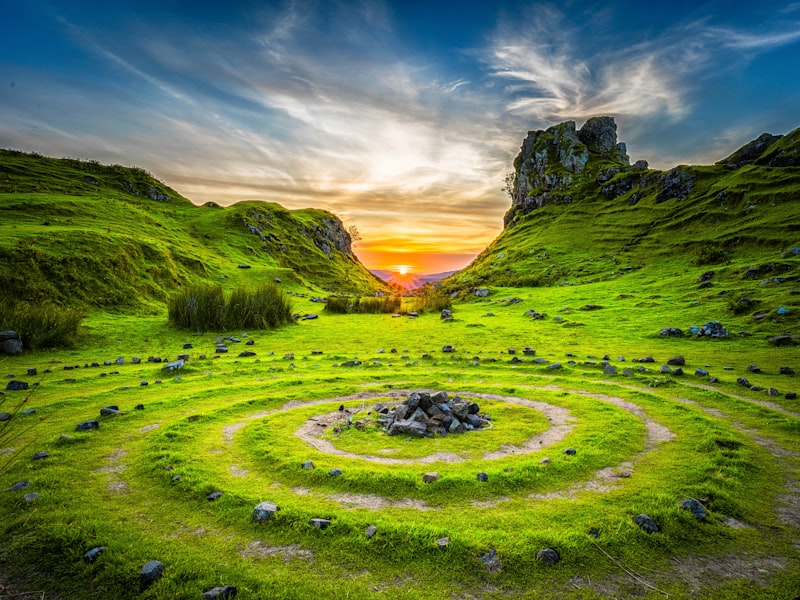 Laufende Meditationssitzung